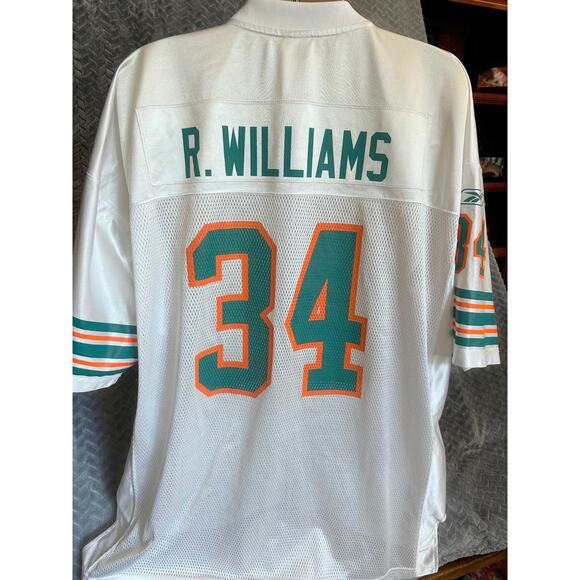 Vintage Ricky Williams Throwback NFL/Reebok Gridiron Classic Jersey Size 2XL - Picture 3 of 5